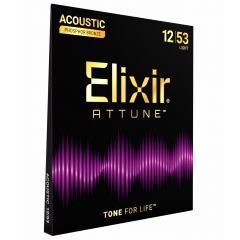 Elixir 21052 Attune, Phosphore Bronze, Light, 12-53 - Vue 1